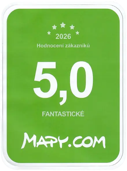 Hodnocení na mapy.com 5 hvězdiček za rok 2026
